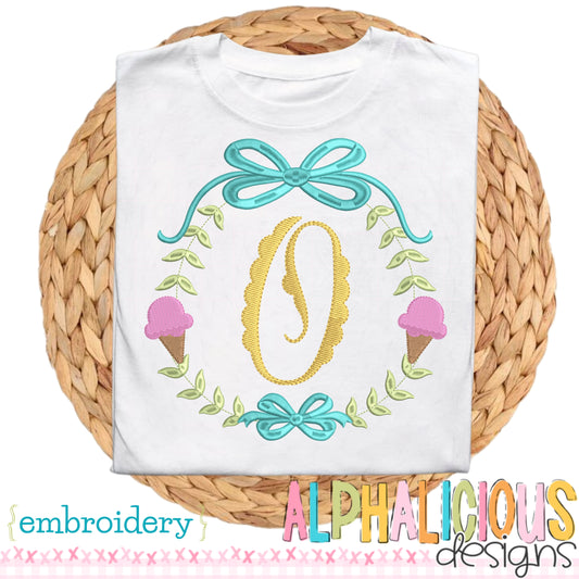 Opal Embroidery Font - All Sizes