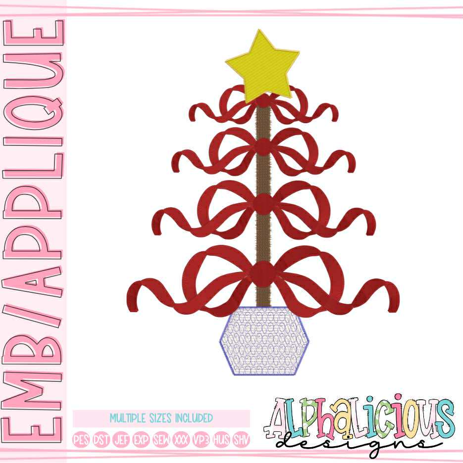 Holiday Bow Tree