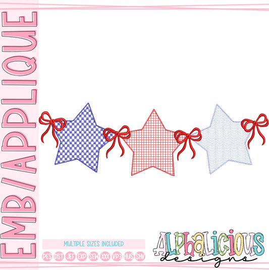 All American-Star Bunting