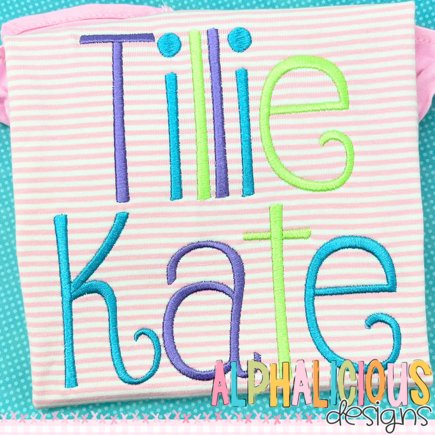 Maggie Satin Emb Font