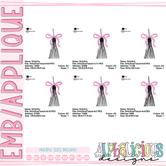 Girly Grad Tassel