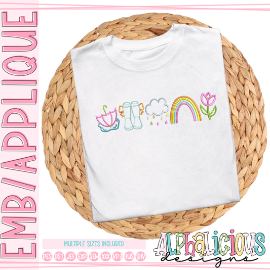 Just A Girl-Spring Things- Satin