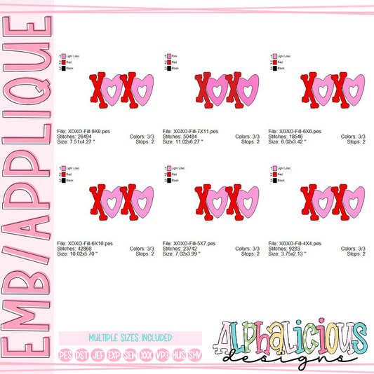 Valentine's XOXO- Fill