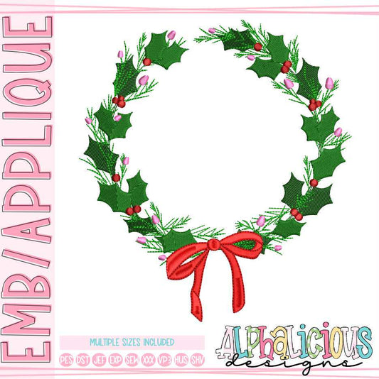 Happy Holiday Southern Wreath