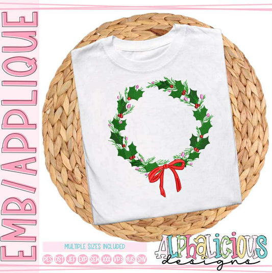 Happy Holiday Southern Wreath