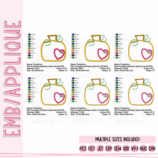 Pumpkin with Heart - ZigZag