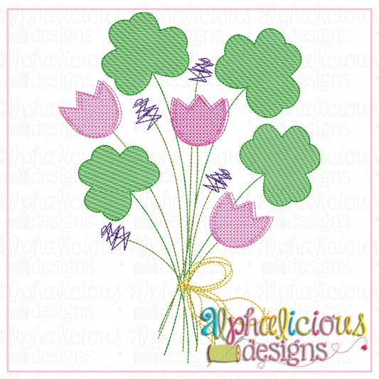 Clover Bunch- Sketch