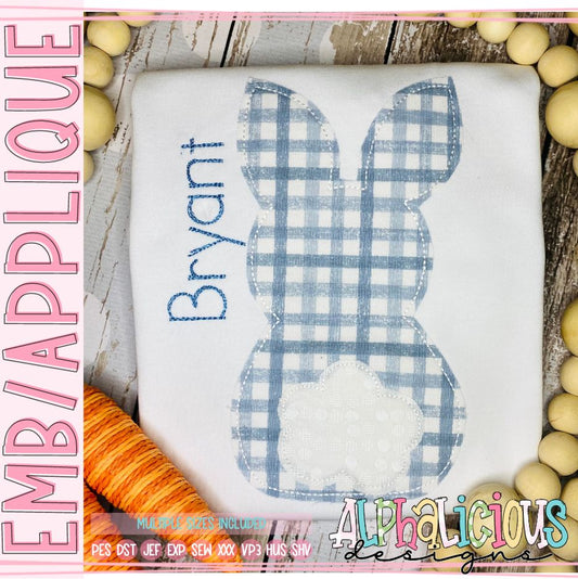 Simple Bunny with Cotton Tail - Triple Bean