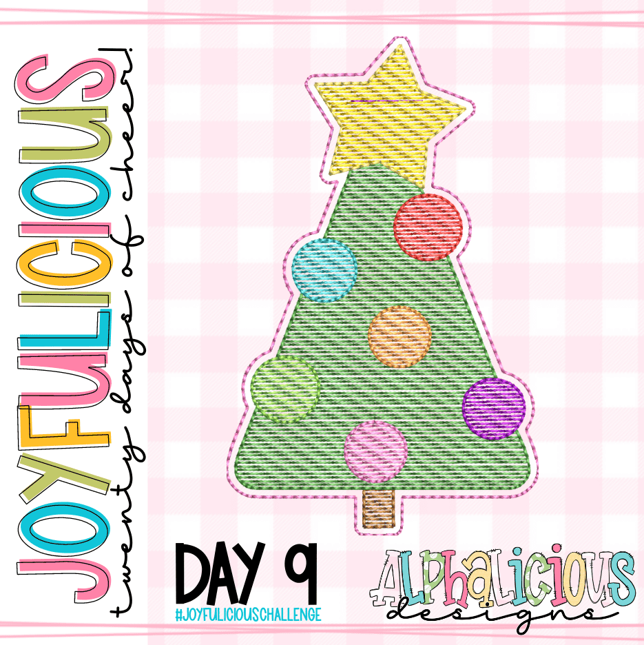 JOYFULICIOUS 20 DAYS OF CHEER- DAY 9