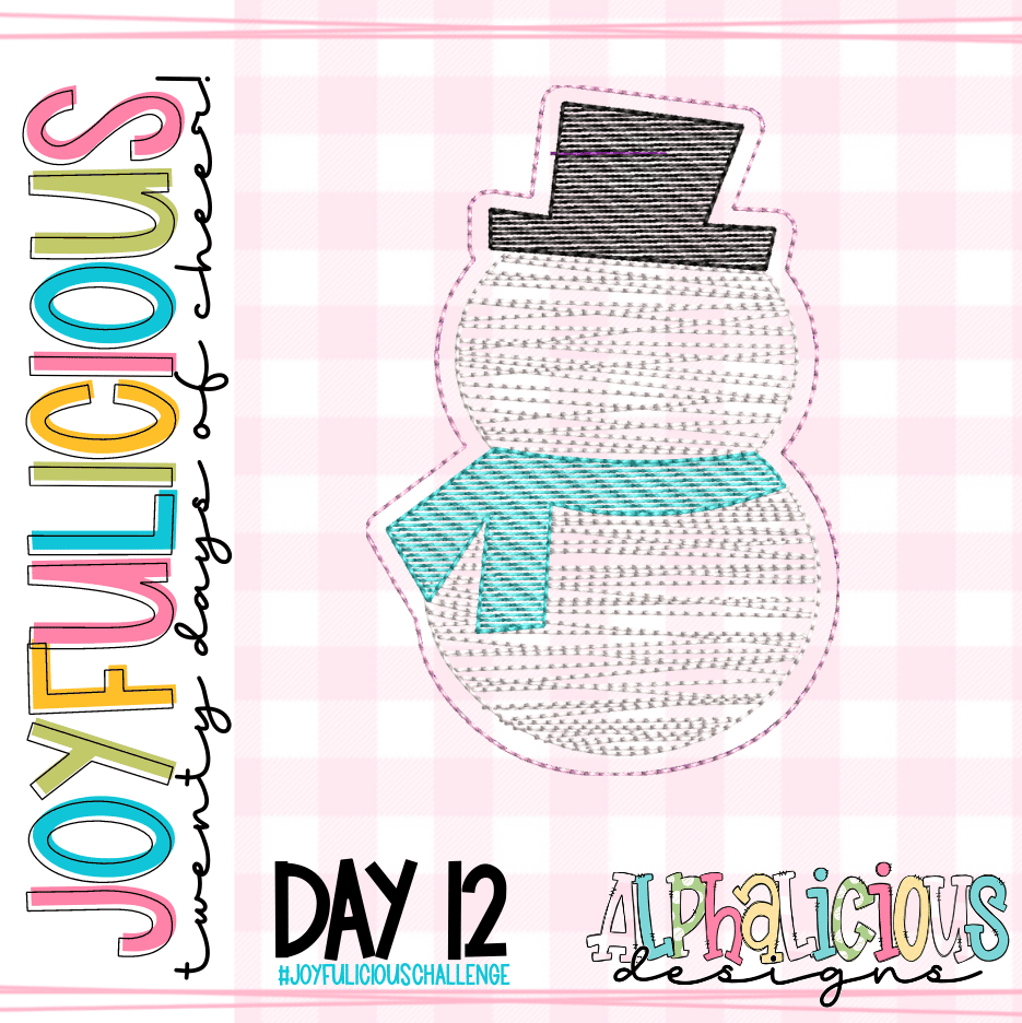 JOYFULICIOUS 20 DAYS OF CHEER- DAY 12