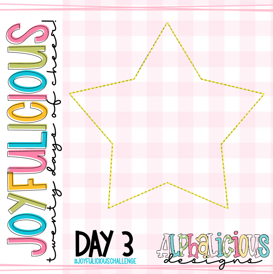 JOYFULICIOUS 20 DAYS OF CHEER- DAY 3