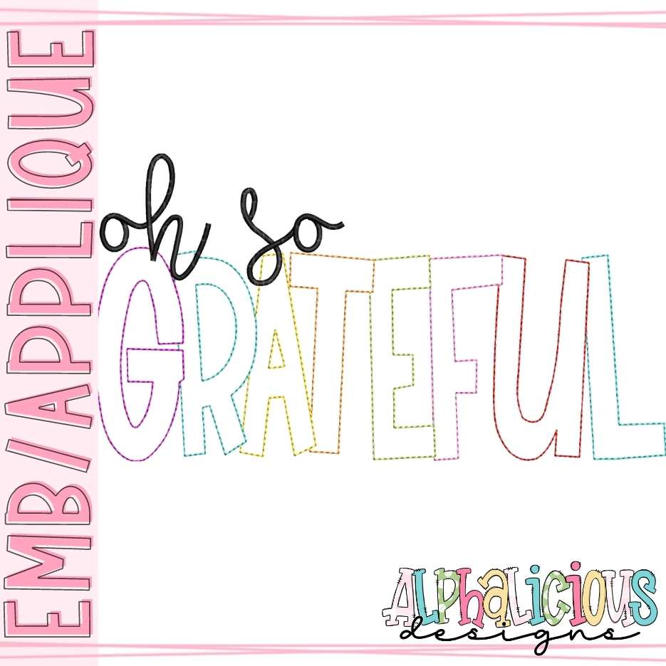 Oh So Grateful - Triple Bean