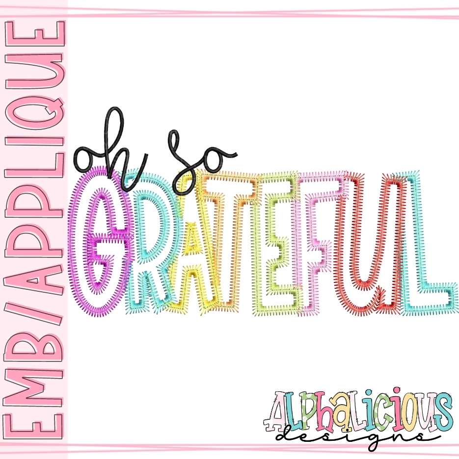 Oh So Grateful - ZigZag
