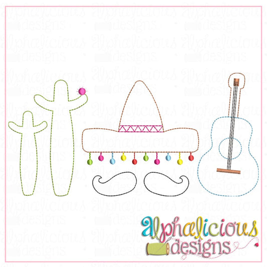 Fun Fiesta Three In A Row- Triple Bean