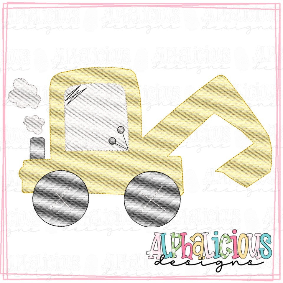 Funky Backhoe - Sketch