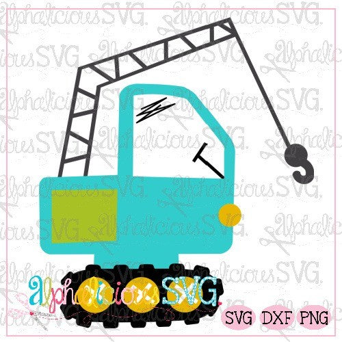 Funky Crane - SVG