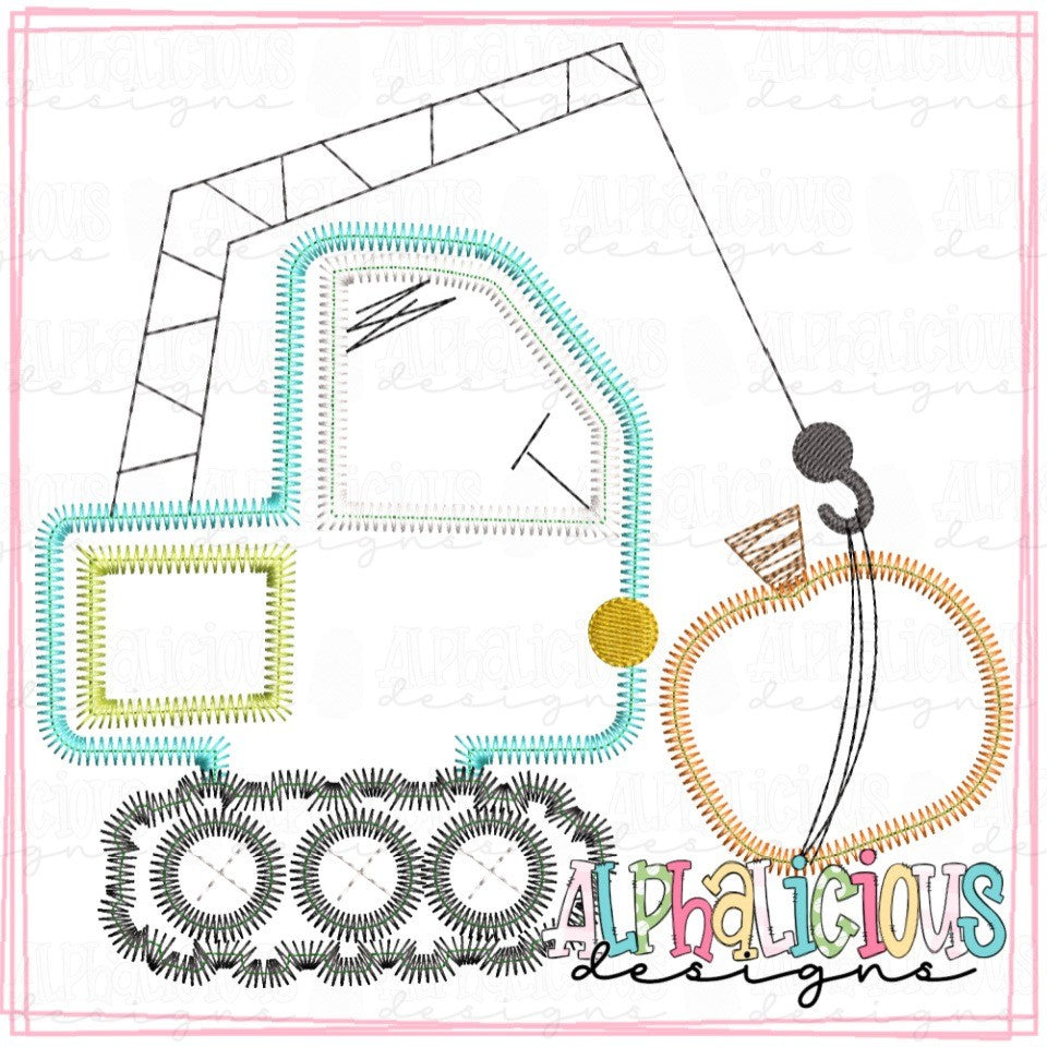 Funky Crane with Pumpkin - ZigZag