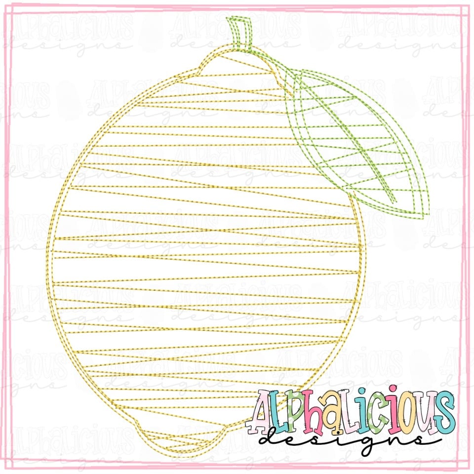 Lemon- Scribble Fill