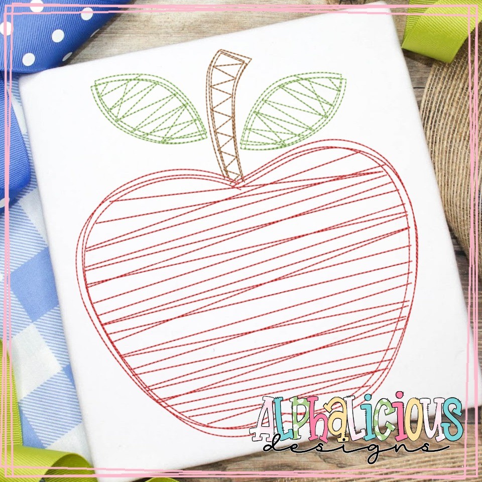 Scribble Fill Apple