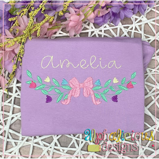 Tulip Laurel with Bow