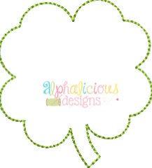 Shamrock Feltie -Triple Bean