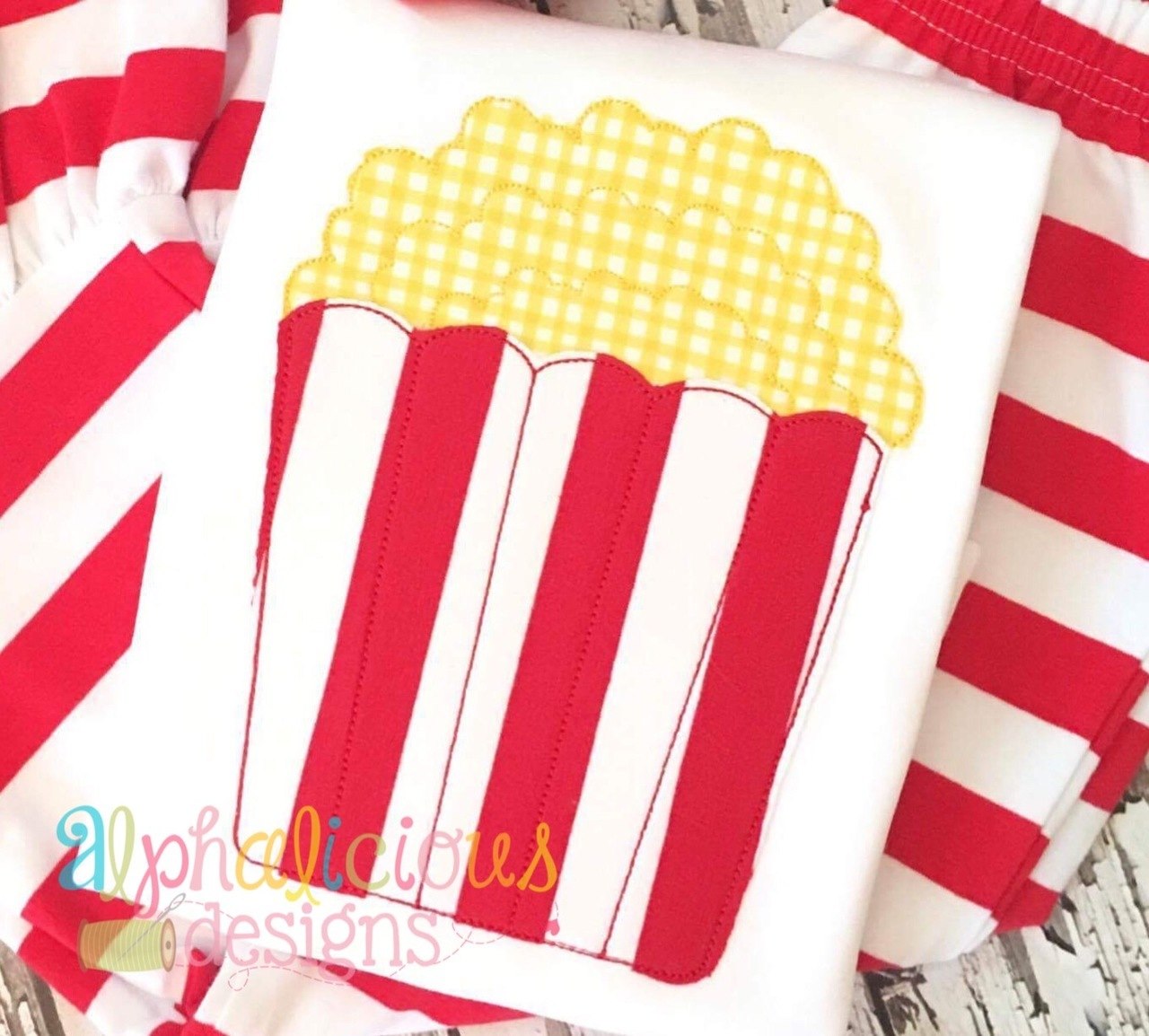 Perfect Popcorn-Triple Bean-Applique