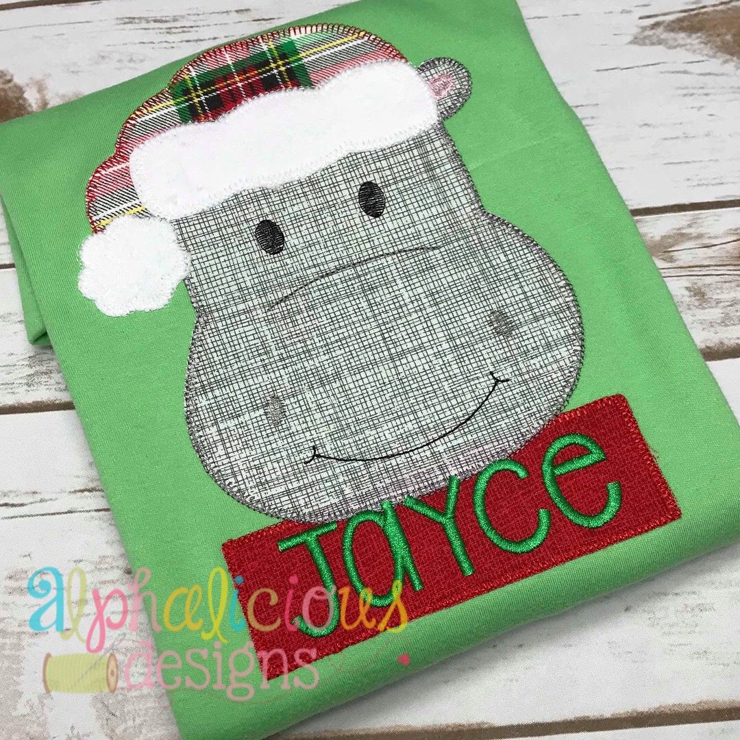 Santa Hippo Blanket
