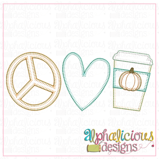 Peace Love & Coffee-Blanket