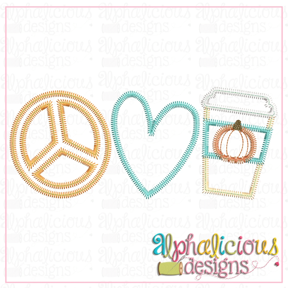Peace Love & Coffee-ZigZag