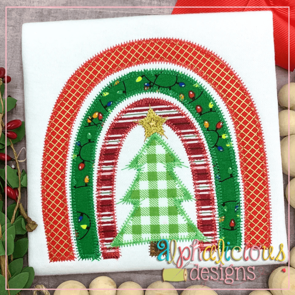 Festive Christmas Rainbow-ZigZag