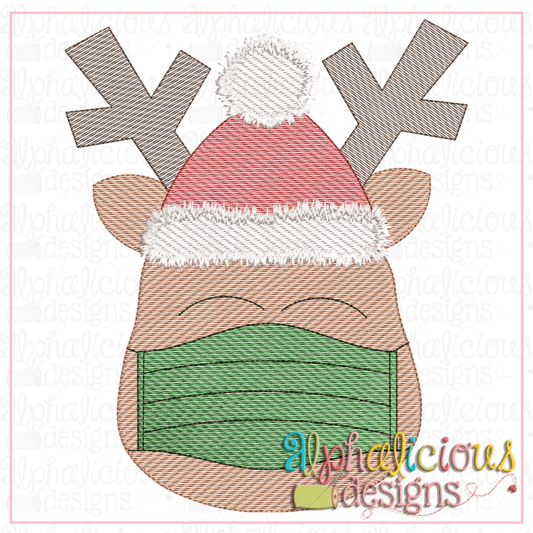 Masked Reindeer -Sketch