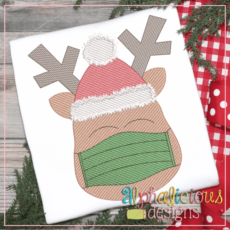 Masked Reindeer -Sketch