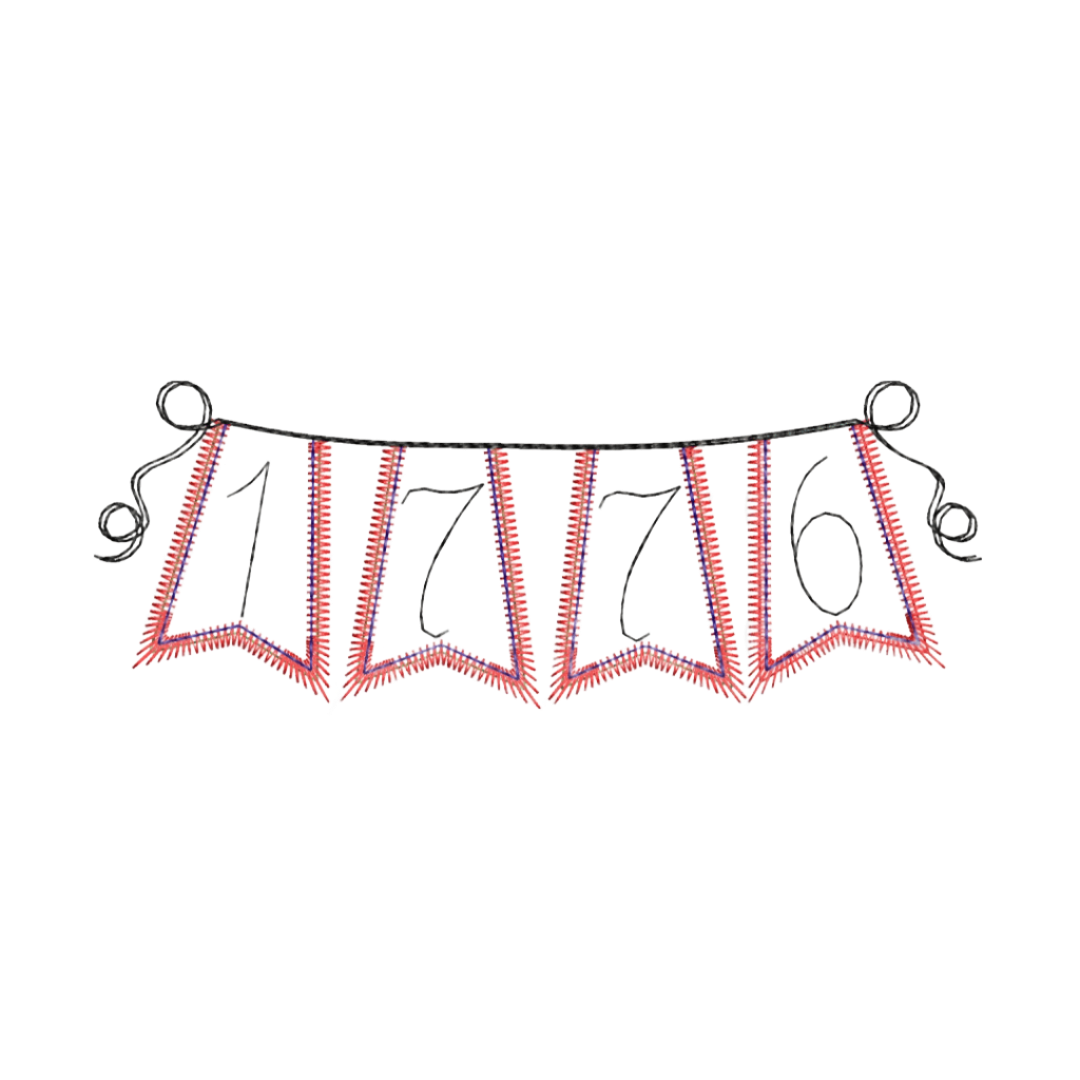 1776 Bunting-Zig Zag
