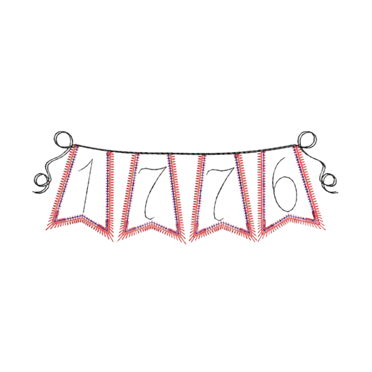 1776 Bunting-Zig Zag