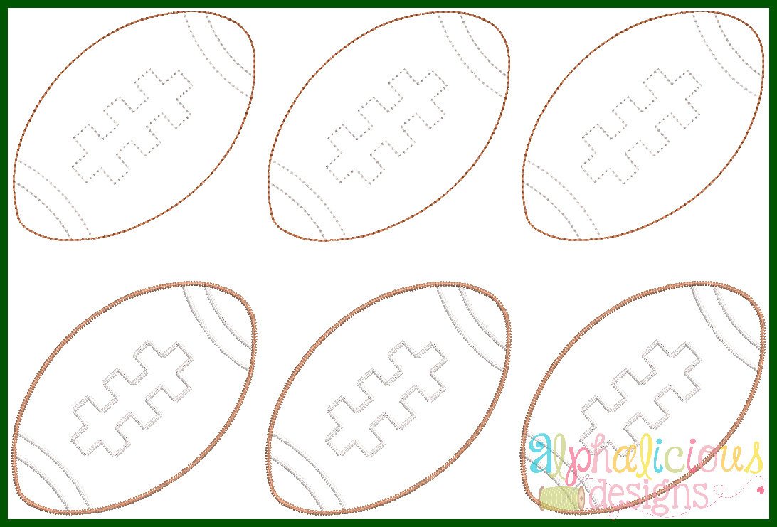 Football-Three In A Row-Vintage