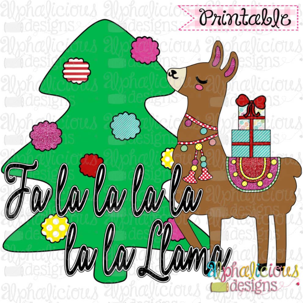 FaLaLa Llama-Brown