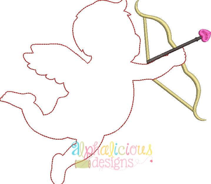Cupid Applique - Triple Bean