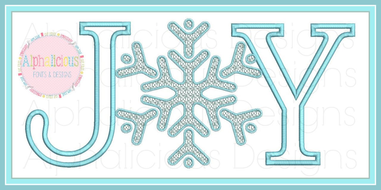 JOY Applique