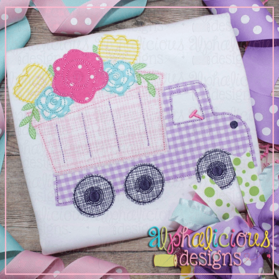 Flower Market Dump Truck-Triple Bean