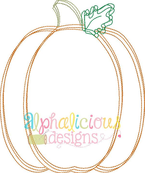 Pumpkin-Scribble Vintage