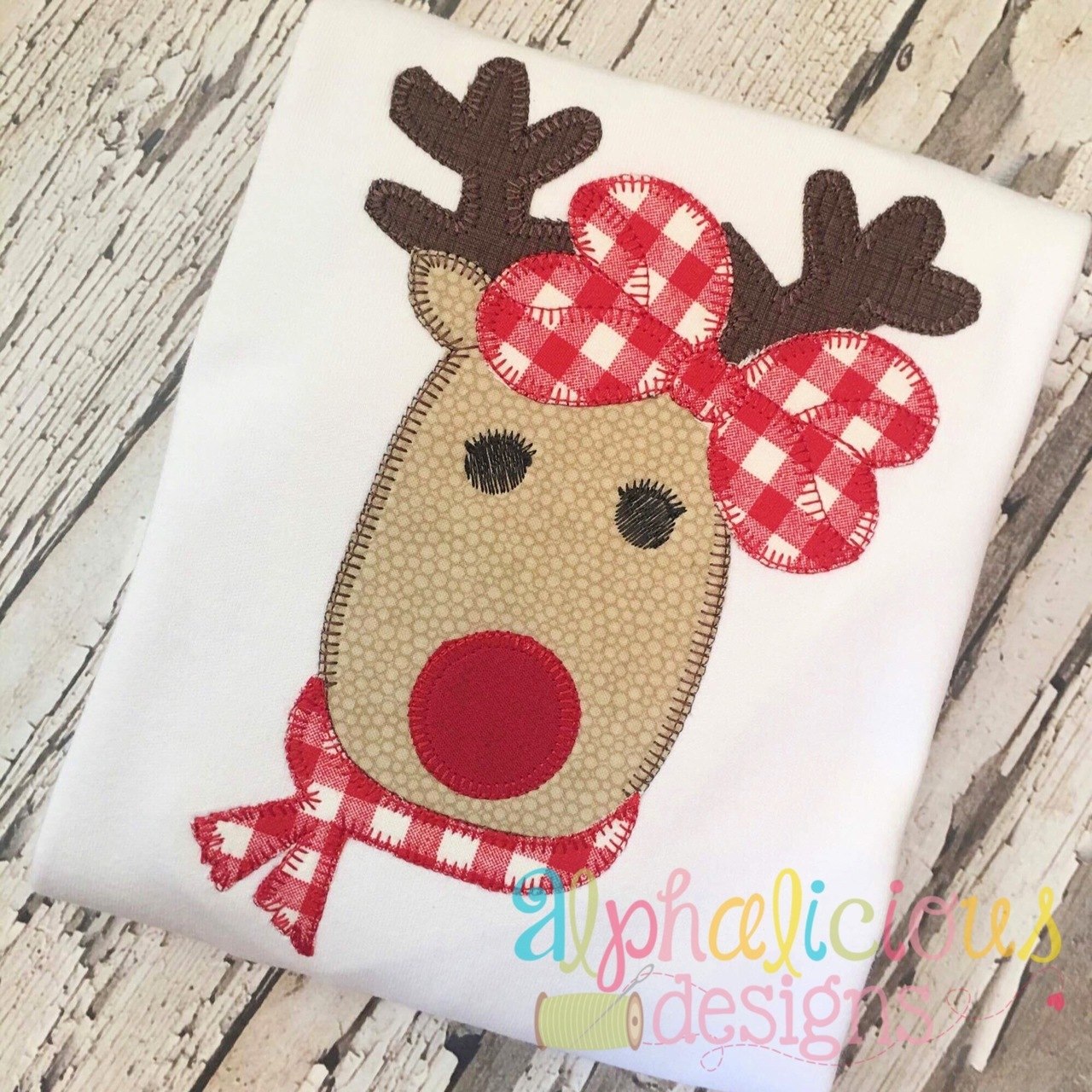 Mrs. Red Nosed Reindeer- Blanket