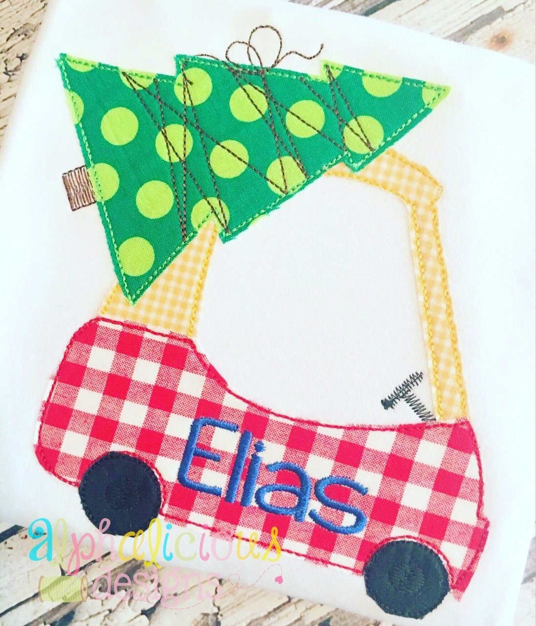 Christmas Dreams Coupe Triple BeanApplique Design