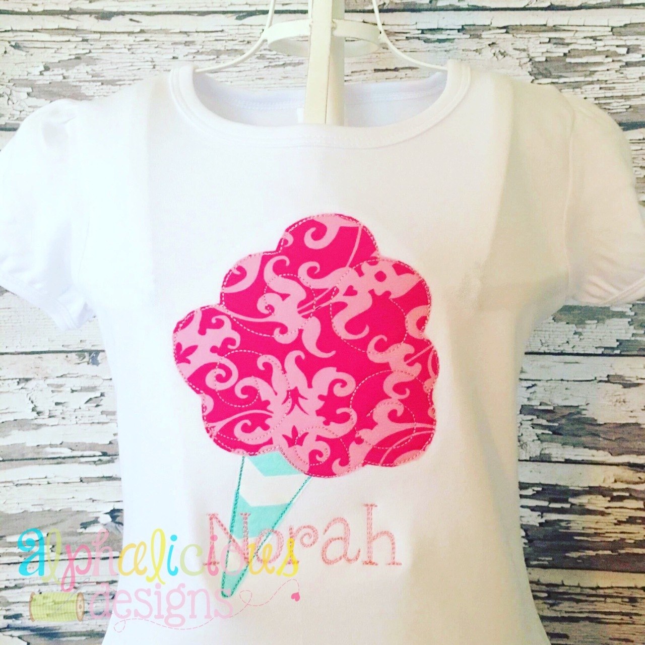 Super Sweet Cotton Candy-Triple Bean-Applique