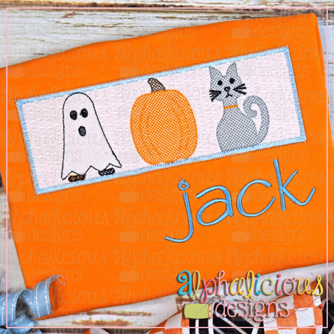 Spooky Trio-Faux Smock