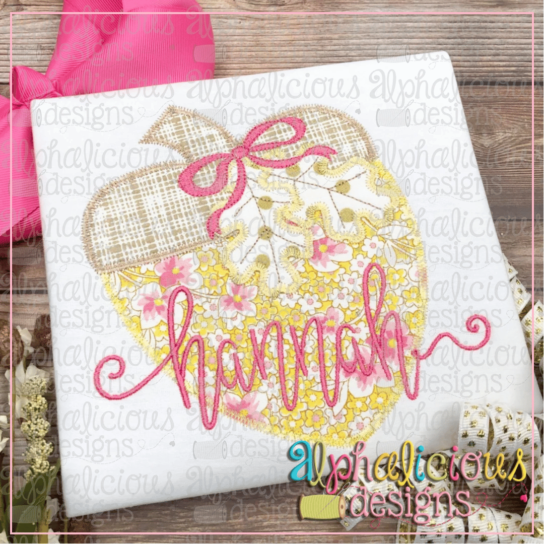 Acorn with Leaves-Zig Zag