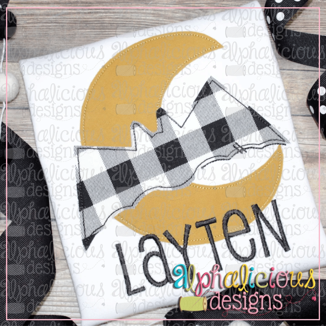 Bat and Moon-Triple Bean