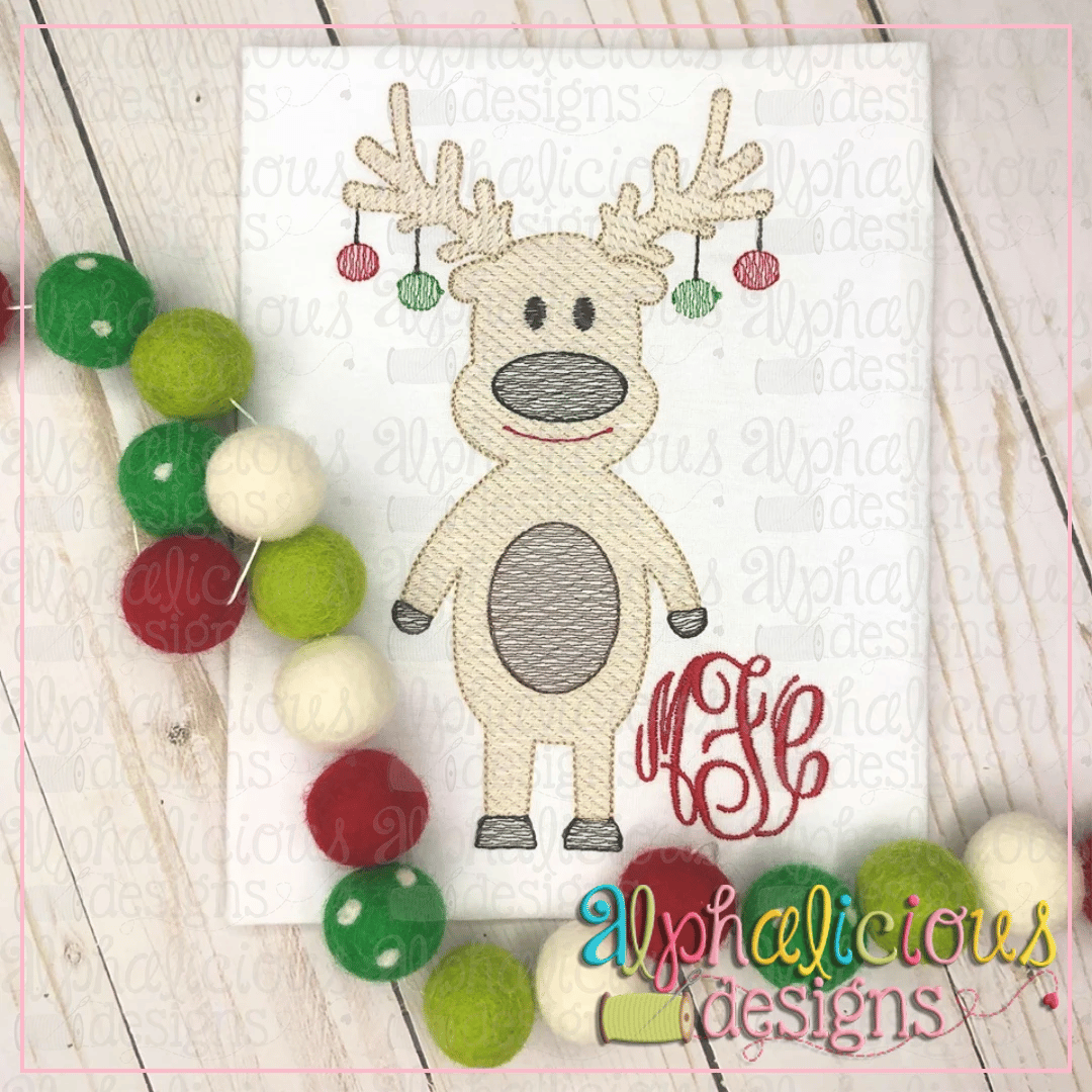 Reindeer-Sketch