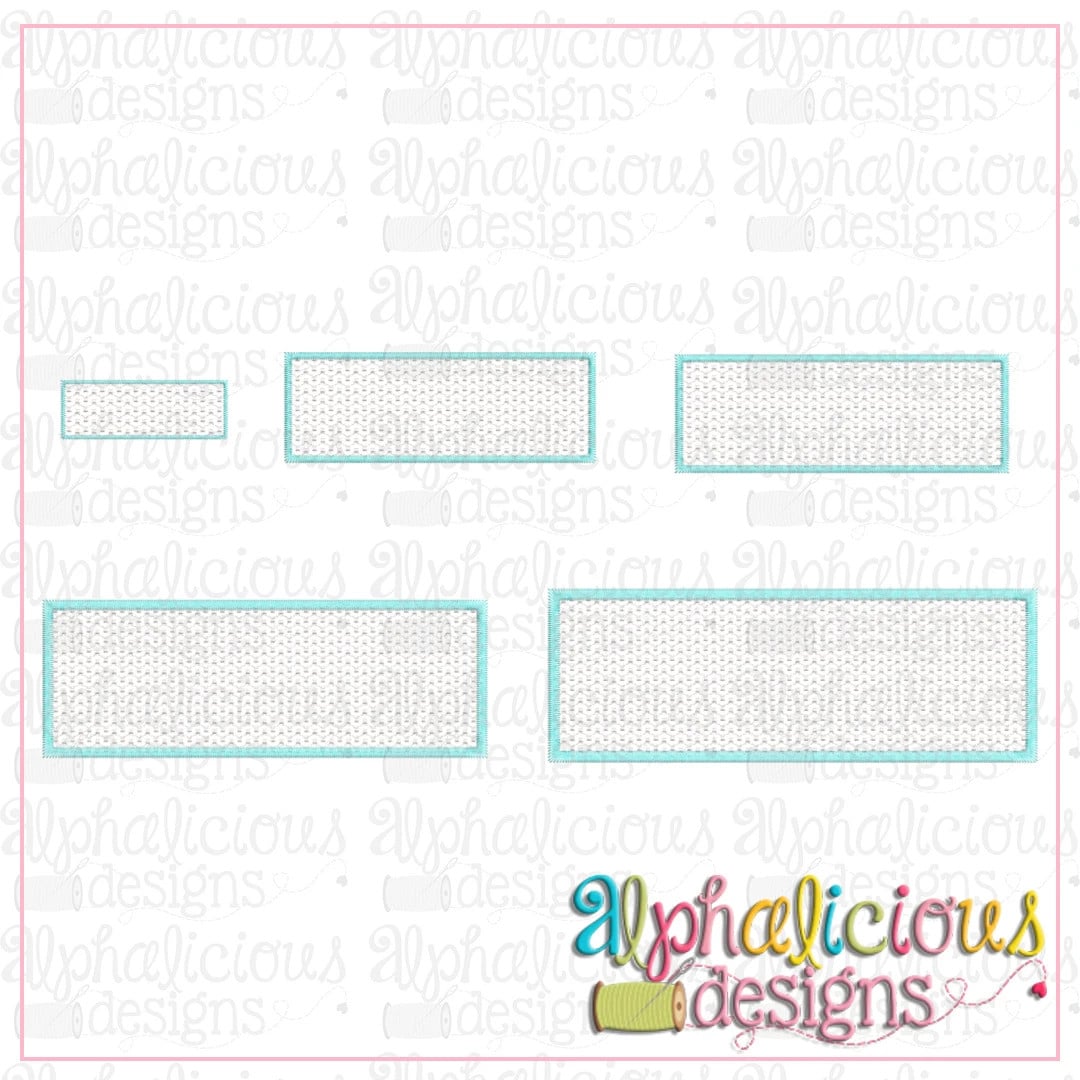 Faux Smocked Rectangle