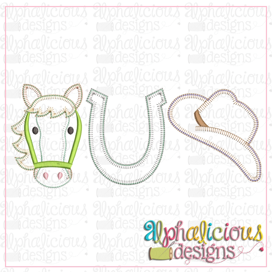 Rodeo Three In a Row-Blanket