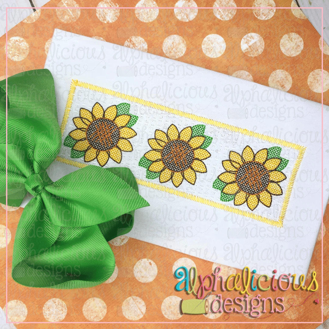 Sunflower Smock-ZigZag